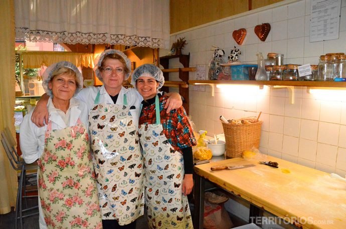 Daniela, Mônica e eu