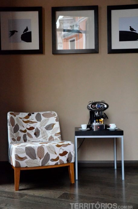 Café expresso Illy no quarto Café expresso Illy no quarto
