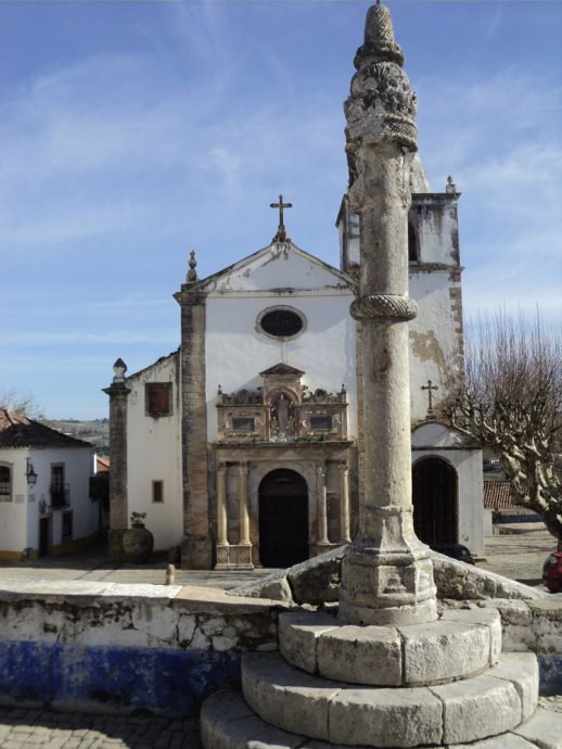 Uma das igrejas de Óbidos Uma das igrejas de Óbidos