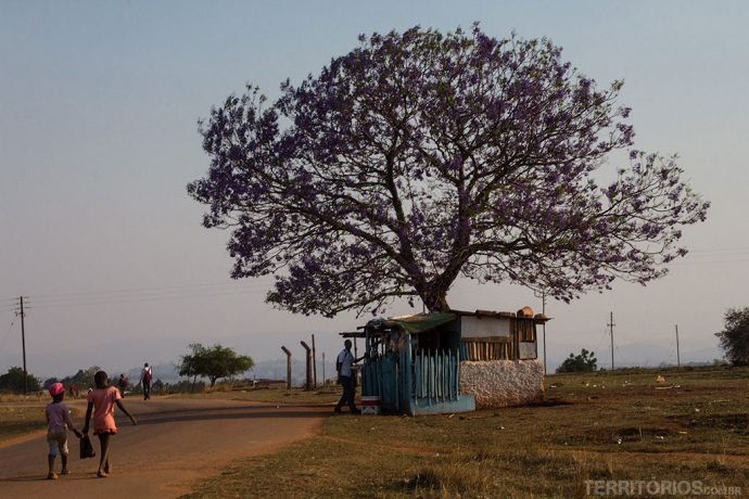 Rua em Lobamba