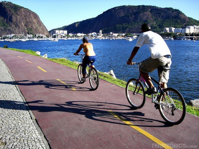 Pedalada ao redor da Lagoa Rodrigo de Freitas