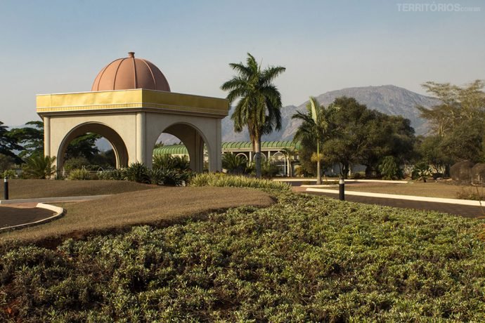 Área da realeza em Lobamba, ao lado do Museu Nacional