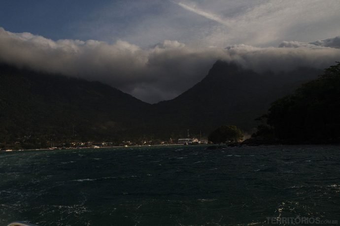 Tempestade se aproximando