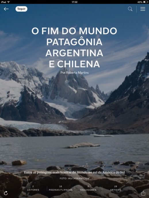 Como foi a viagem completa para Patagonia