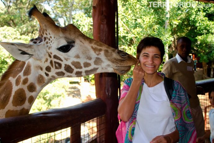 Giraffe Center é uma das atrações em Karen
