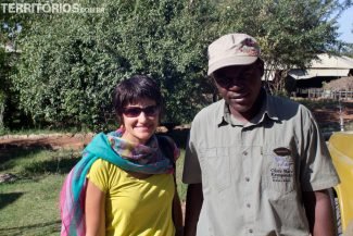 Com o ranger Raphael, conhecimento na prática e muita simpátia Com o ranger Raphael, conhecimento na prática e muita simpatia