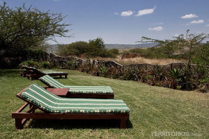 Espreguiçadeiras para relaxar e curtir o visual