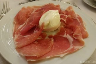 Presunto Parma com bufala Presunto Parma com bufala