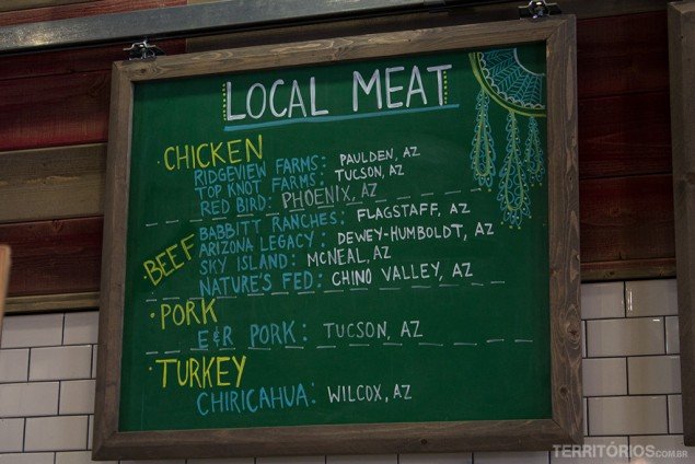 Arizona Valorização da comida local em Flagstaff, Arizona