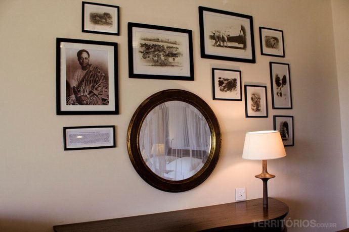 Decoração inspirada em safari