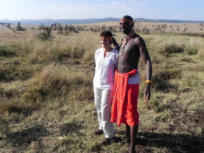 Eu e o Masai