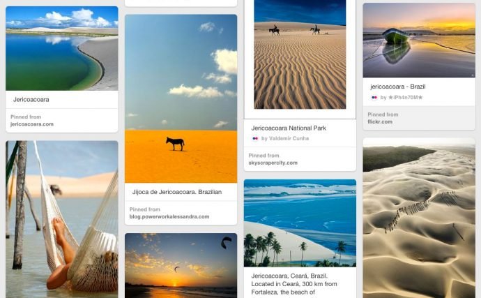 A coleção de imagens inspiradoras que sempre faço antes da viagem