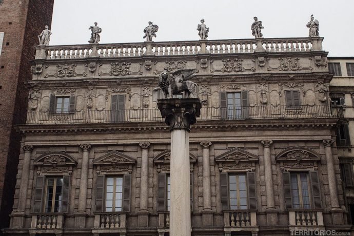 Palazzo Maffei na Piazza delle Erbe