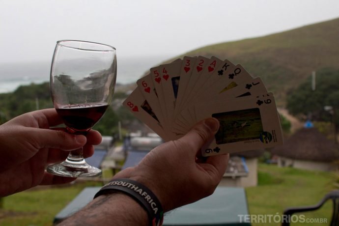 Cultura, cartas e vinho bom para dias de chuva