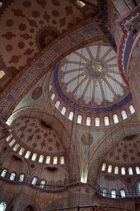 Interior da Mesquita Azul Interior da Mesquita Azul