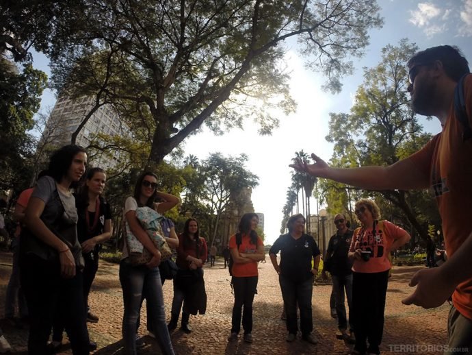 Free walking tour na Praça da Alfândega