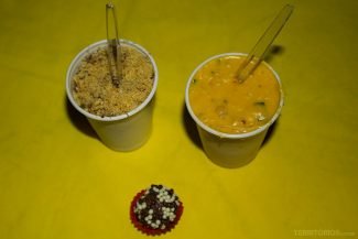 Paçoca, vatapá e brigadeiro Paçoca, vatapá e brigadeiro