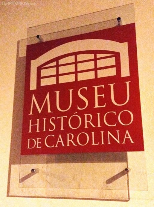 Fachada do Museu Histórico de Carolina inaugurado dia 15 de julho deste ano Fachada do Museu Histórico de Carolina inaugurado dia 15 de julho deste ano