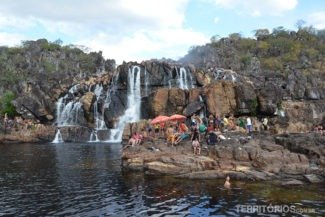 Cachoeira das Cariocas em julho Cachoeira das Cariocas em julho