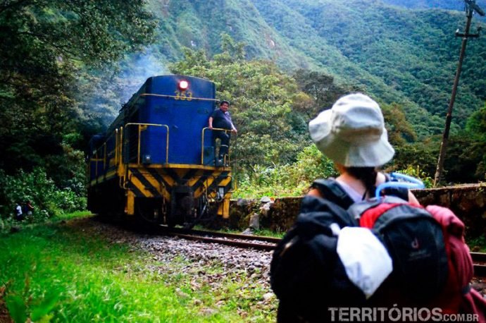 Trem para Machu Picchu
