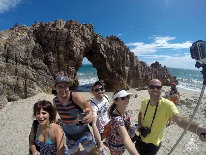 Todos querendo selfie, esta foi do Anderson