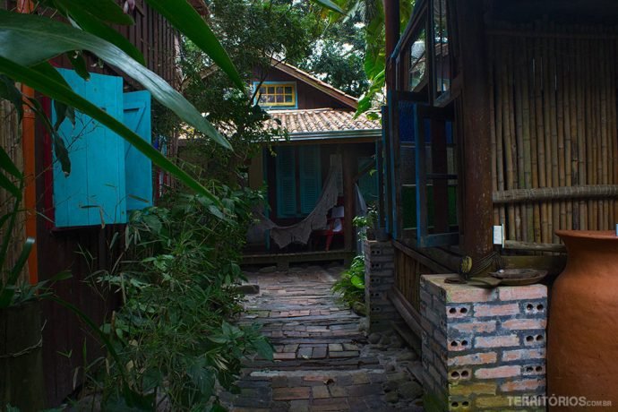 Interior da Pousada das Meninas