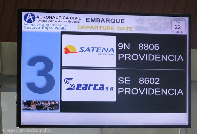 Duas empresas aéreas levam para Providência Duas empresas aéreas levam para Providência