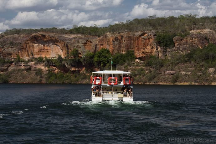 Catamarã pelo rio São Francisco