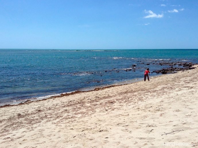 Praia Barrinha parece valer a pena explorar com snorkel