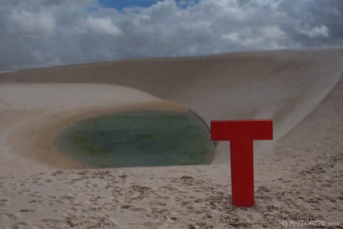 T nos Lençóis Maranhenses