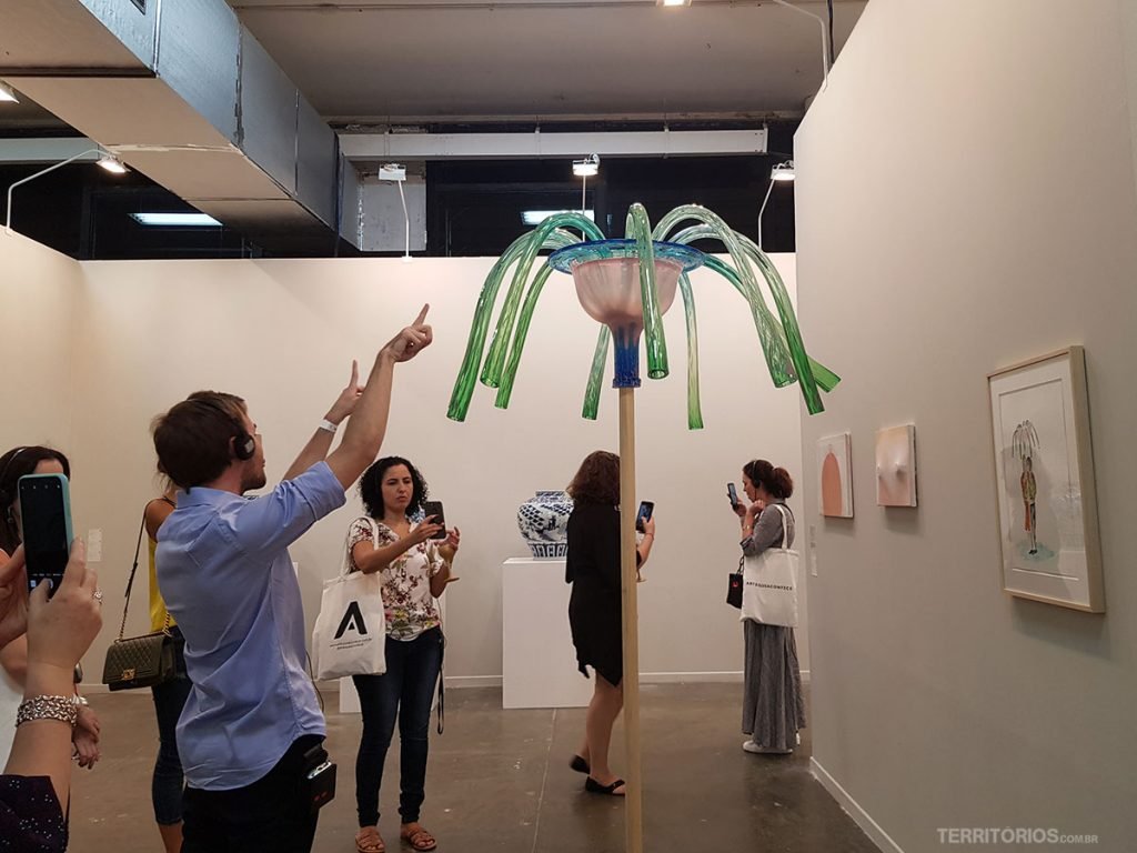Visita guiada na SP Arte com Felipe