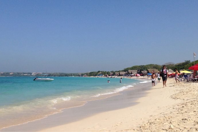 Playa Blanca, na Isla Baru