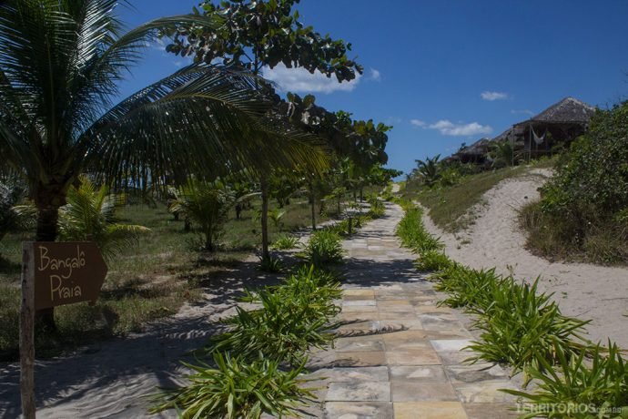 Rancho do Peixe, resort pé na areia e escola de kite surf