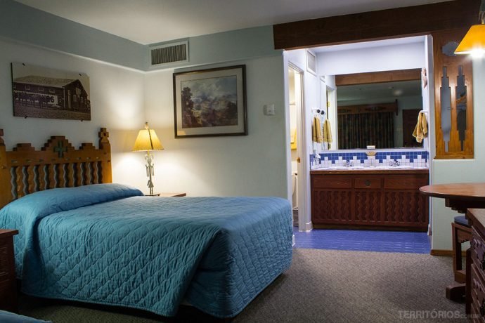 Meu quarto no Cameron Trading Post