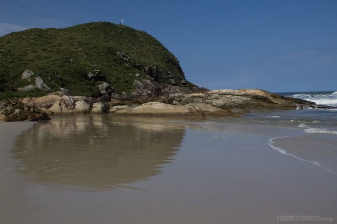 Praia Mar de Fora em Encantadas