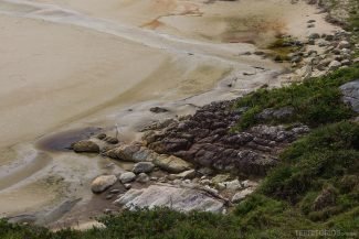Área com areia movediça é normal em terreno com mangue Área com areia movediça é normal em terreno com mangue