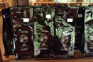 Luwak coffee embalado na loja Luwak coffee embalado na loja
