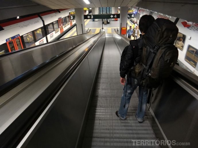 Circulando de metro pela Europa