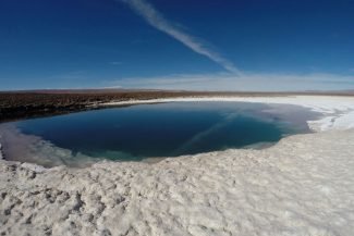 Última lagoa onde o banho é permitido Última lagoa onde o banho é permitido