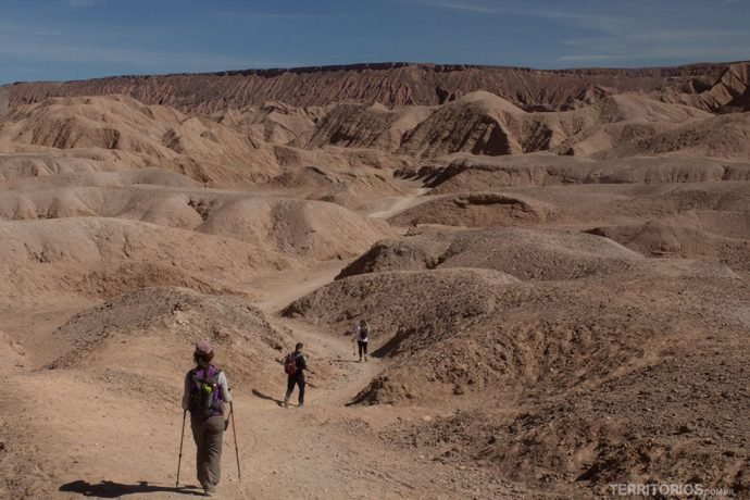 Início da Quebrada del Diablo