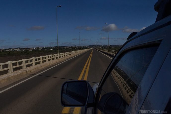 Sabia que a ponte mais extensão do Brasil fica em Rosário do Sul? Cruza o rio Santa Maria na BR 290