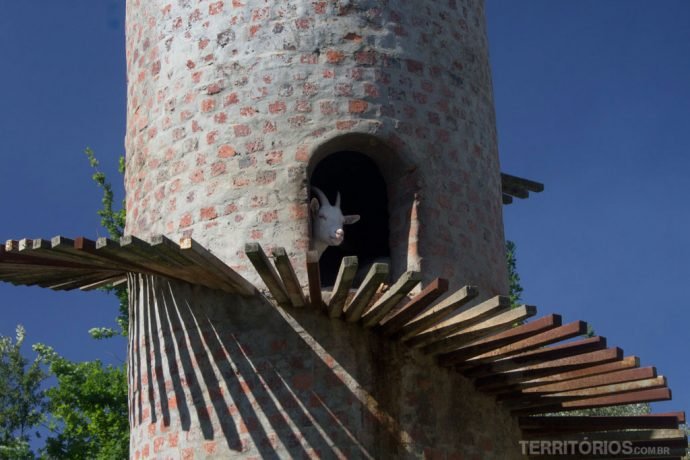 Castelinho das cabras em Fairview