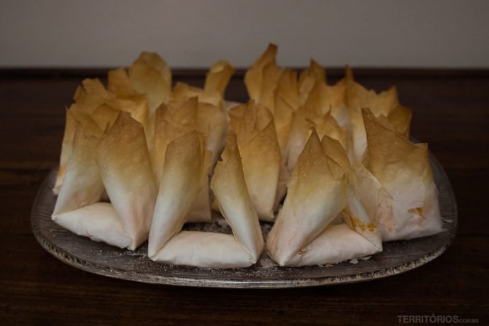 Pastel de Santa Clara artesanal