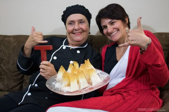 Hora de provar os doces feitos pela Ana Beatriz