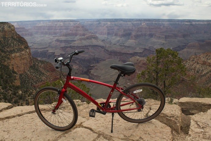 Tour de bicicleta no Grand Canyon Tour de bicicleta no Grand Canyon