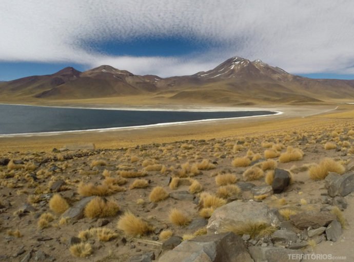 Paisagem da região chamada Lagunas Altiplanicas