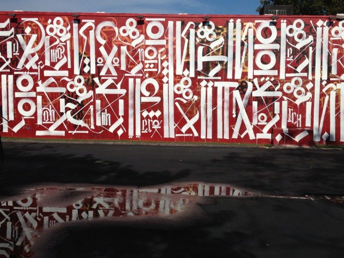 Wynwood Walls, obra de Retna Wynwood Walls, obra de Retna