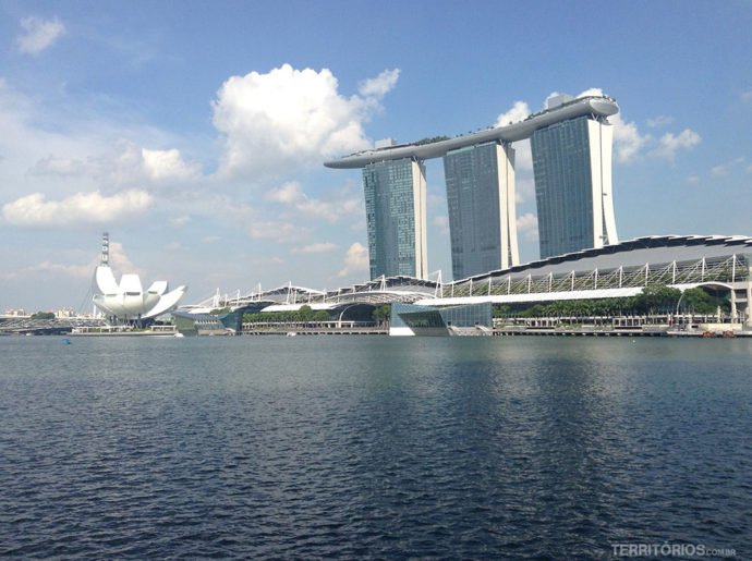 Marina Bay Sands e Art Science Museum Marina Bay Sands e Art Science Museum no Singapura: roteiro