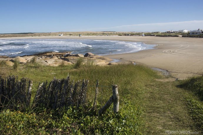Playa Sur em Cabo Polonio