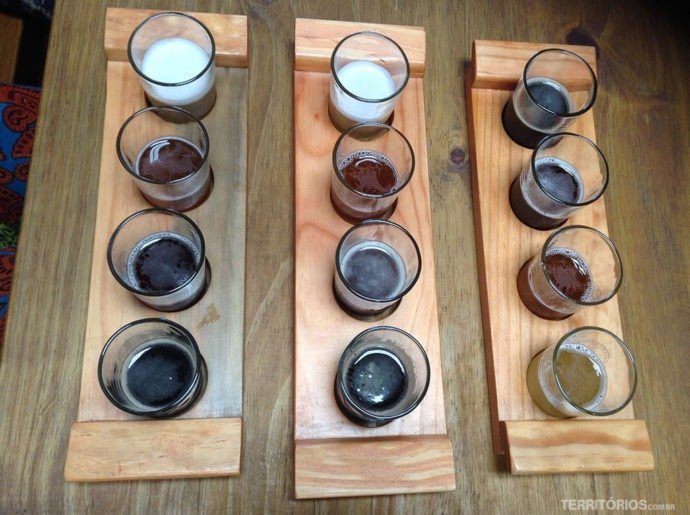 Degustação de cerveja artesanal